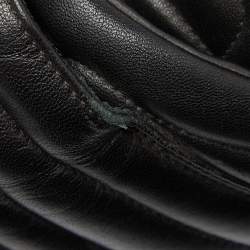 Versace Black Leather Sneakers Size 45