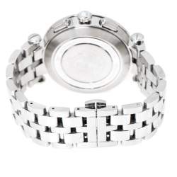 مملوكة مسبقًا Versace Silver White Stainless Steel V Race 23C Women's Wristwatch 42 mm