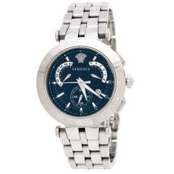 Versace Black Stainless Steel V Race 23C Women's Wristwatch 42 mm