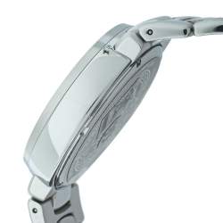 مملوكة مسبقًا Versace Silver & White Stainless Steel Mystique VFG Sport Men's Wristwatch 46 mm