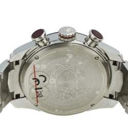 Versace Black Stainless Steel V-Ray VDB050015 Men's Wristwatch 44 mm