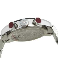 Versace Black Stainless Steel V-Ray VDB050015 Men's Wristwatch 44 mm
