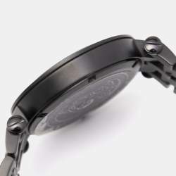 Pre Owned Versace Black Ion Plated Stainless Steel V-Race 29G Men's Wristwatch 46 mm