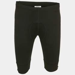 Vetements Black Printed Jersey Sports Shorts L