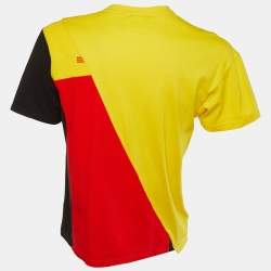 Vetements Tri Color DHL Print Cotton Crew Neck T-Shirt M