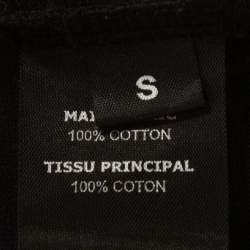 Pre Owned Vetements Black Cotton Zodiac Planet Moon Print Oversized T Shirt S