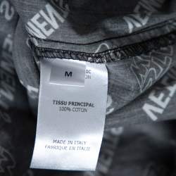 Pre Owned Vetements X Star Wars Black Logo Print Cotton Shorts M