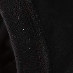 Pre Owned Vetements Black Cotton Bullets Print Oversized Crewneck T-Shirt M