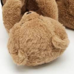 Vetements Brown Fur Hug Me Teddy Bear Slippers Size 39/40