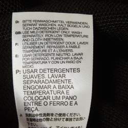 Pre Owned \[{"name": "Y-3 Black Mesh Jersey Crew Neck T-Shirt L", "name_ar": "واي-3 تي شيرت قماش شبكي أسود كرو نيك مقاس كبير (لارج)"}\]