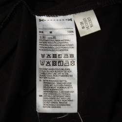 Pre Owned Y-3 Black Jersey Crewneck T-Shirt S