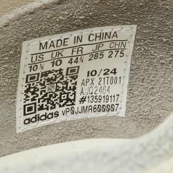 Pre Owned Y3 x Adidas White Suede and Mesh S-Gendo Run Sneakers Size 44 2/3