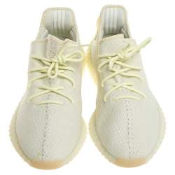 Yeezy x Adidas Butter Cotton Knit Boost 350 V2 Sneakers Size 47 1/3