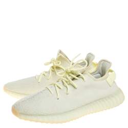 Yeezy x Adidas Butter Cotton Knit Boost 350 V2 Sneakers Size 47 1/3