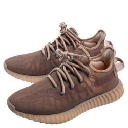 Pre Owned Yeezy x Adidas Boost 350 V2 Mono Mist Sneakers Size 41 1/3