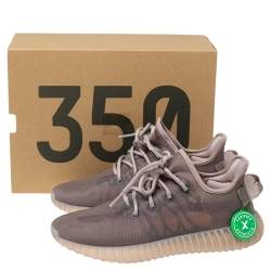 Yeezy x Adidas Lilac Net Boost 350 V2 Mono Mist Sneakers Size 41 1/3