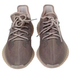Yeezy x Adidas Lilac Net Boost 350 V2 Mono Mist Sneakers Size 41 1/3