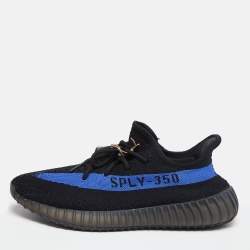 Adidas Yeezy Boost Blue Knit Fabric 350 V2 Sneakers Size 46 2/3 Yeezy | TLC