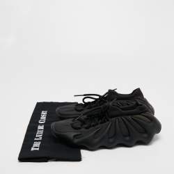 Pre Owned Yeezy x Adidas Dark Grey Knit Fabric 450 Dark Slate Sneakers Size 44