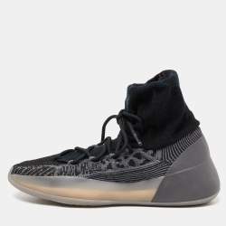 Yeezy X Adidas Knit Fabric Boots V2 Bsktbl High Top Sneakers Size 46