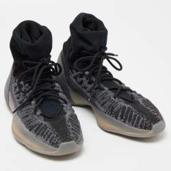Yeezy X Adidas Knit Fabric Boots V2 Bsktbl High Top Sneakers Size 46