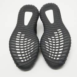 Adidas x Yeezy Black Cotton Knit Boost 350 V2 Sneakers Size 46 2/3