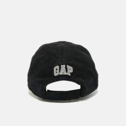 Pre Owned Yeezy X Gap x Balenciaga Black Flame Embroidered Cap One Size