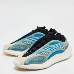 Yeezy x adidas Multicolor Knit Fabric and Rubber 700 V3 'Arzareth' Sneakers Size 46 1/3