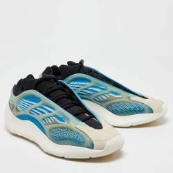 Yeezy x adidas Multicolor Knit Fabric and Rubber 700 V3 'Arzareth' Sneakers Size 46 1/3