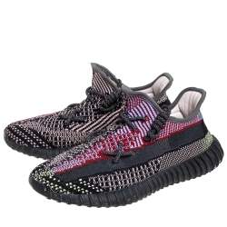 Yeezy Multicolor Yecheil Cotton Knit Boost 350 V2 Sneakers Size 41.5