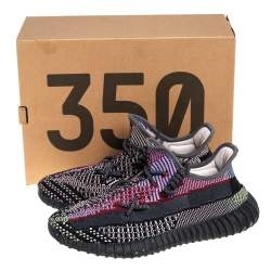 Yeezy Multicolor Yecheil Cotton Knit Boost 350 V2 Sneakers Size 41.5