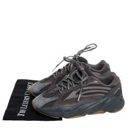 Adidas Yeezy Boost 700 V2 Geode Multicolor Nubuck And Suede Lace Up Sneakers Size 41.5