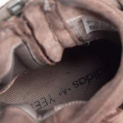 Pre Owned Yeezy x Adidas Brown Suede 750 High Top Sneaker Size 41 1/3