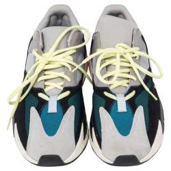Yeezy x adidas Multicolor Mesh And Suede Boost 700 Wave Runner Sneakers 43.5