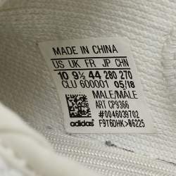 Yeezy x adidas White Knit Fabric  Boost 350 V2  Sneakers Size 44