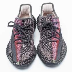 Pre Owned Yeezy x Adidas Multicolor Knit Fabric Boost 350 V2 Yecheil Sneakers Size 43 1/3