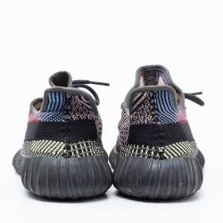 Pre Owned Yeezy x Adidas Multicolor Knit Fabric Boost 350 V2 Yecheil Sneakers Size 43 1/3