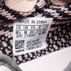 Pre Owned Yeezy x Adidas Multicolor Knit Fabric Boost 350 V2 Yecheil Sneakers Size 43 1/3