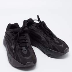Adidas Yeezy Black Suede Boost 700 V2 Vanta Sneakers Size 44