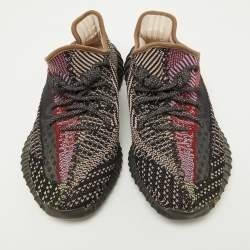 Yeezy x Adidas Multicolor Knit Fabric Boost 350 V2 Yecheil (Non-Reflective) Sneakers Size 42 2/3