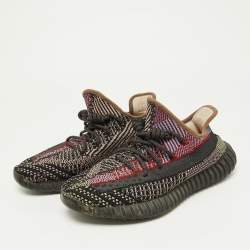 Yeezy x Adidas Multicolor Knit Fabric Boost 350 V2 Yecheil (Non-Reflective) Sneakers Size 42 2/3
