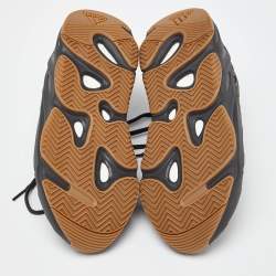 Pre Owned Yeezy x Adidas Black Mesh and Suede Boost 700 Utility Black Sneakers Size 41 1/3