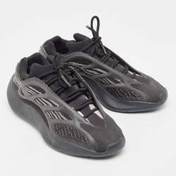 Pre Owned Yeezy x Adidas Black Mesh Yeezy 700 V3 Alvah Sneakers Size 40 2/3