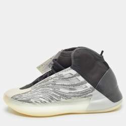 Yeezy x adidas Multicolor Fabric QNTM Sea Teal Sneakers Size 38 2/3