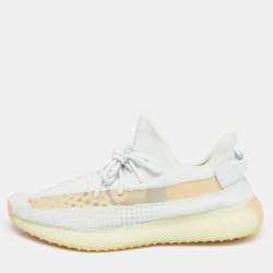 Yeezy x Adidas Light Green Knit Fabric Boost 350 V2 Hyperspace Sneakers Size 46 Yeezy x Adidas TLC