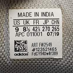 Pre Owned Yeezy x Adidas Grey/Blue Suede and Mesh Boost 700 V2 Inertia Sneakers Size 42 2/3