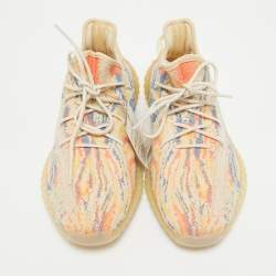 Pre Owned Yeezy x Adidas Multicolor Knit Fabric Boost 350 V2 MX Oat Sneakers 46 2/3