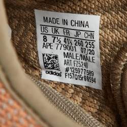 Yeezy x Adidas Beige Knit Fabric Boost 350 V2 Sand Taupe Sneakers Size 41 1/3