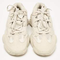 Yeezy x Adidas Cream Suede and Mesh 500 Blush Sneakers Size 38