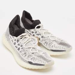 Yeezy x Adidas Grey Knit Fabric Boost 350 V2 CMPCT Slate Panda Sneakers Size 48
